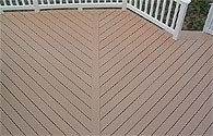 Decks made with Poly Lumber Decking Materials