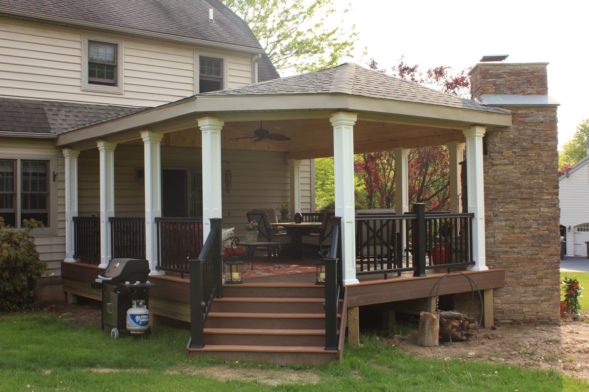 Pictures Of Gazebos Gazebo Builders Custom Porches And Decks Montgomery County PA Bucks